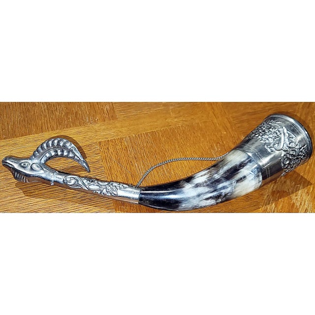 Mid 20th Century Mid 20th Century Viking Drink Horn For Sale - Image 5 of 6