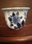 Art Deco 1950s Royal Goedewaagen "Blue Delft" Handwork Vase 4.25"H x 5 5/8"W Holland - 1922/18 For Sale - Image 3 of 8