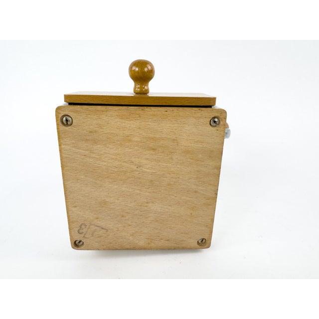 Vintage French Peugeot Frères Coffee Grinder With Original Box – Mid-20th Century For Sale - Image 16 of 16
