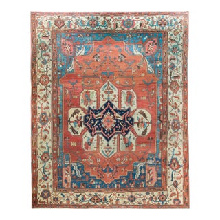 Late 19th Century Persian Bakshaish Rug For Sale