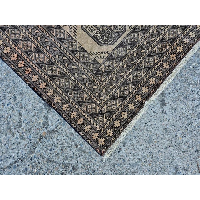 Vintage Afghan Ersari Rug, 1920s For Sale - Image 4 of 10