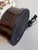 Wood Early 20th Century Mid-Century Modern Lava-Textured Glaze Ceramic Table Lamp For Sale - Image 7 of 7