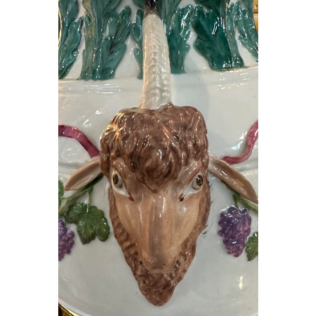 Late 20th Century Italian Faience Bacchanalian Covered Urn Attributed to Richard Ginori For Sale - Image 10 of 11