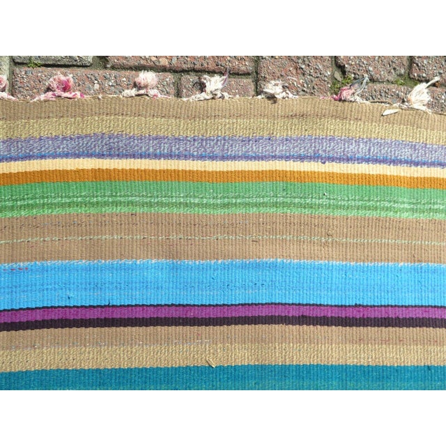 Vintage Turkish Kilim Runner - 27" X 129" For Sale - Image 10 of 12