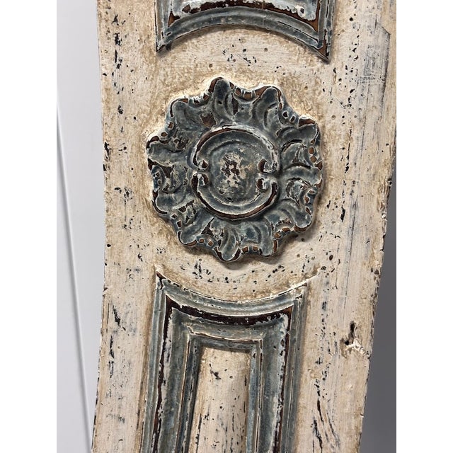 Monumental Late 18th Century French Provincial Painted Louis XV Armoire, Circa 1770–1800 For Sale - Image 17 of 18