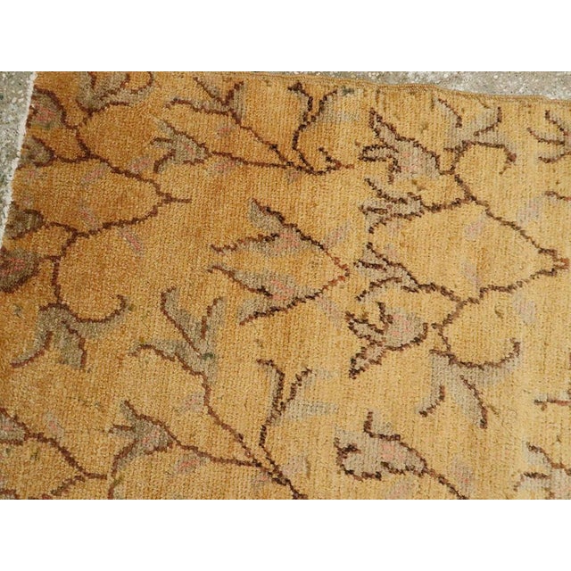 Gold Galerie Shabab Collection Mid-20th Century Turkish Anatolian Rug For Sale - Image 8 of 10