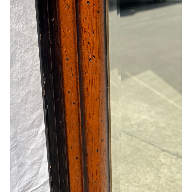 Distressed Tuscan-Style Full-Length Floor Mirror For Sale - Image 11 of 16