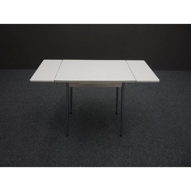 Mid-Century Formica Kitchen Dining Table, 1960s For Sale - Image 6 of 11