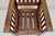 Wood Antique Edwardian Mahogany Mechanical Reclining Slatted Morris Lounge Arm Chair For Sale - Image 7 of 12