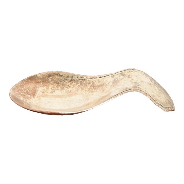 Early 20th Century Roycroft Arts & Crafts Silverplate Caddy Spoon For Sale