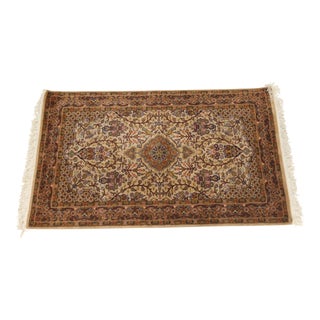 Hand Woven Approx. 3x5 Throw Rug For Sale