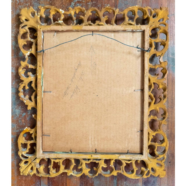19th Century Portrait Painting of a Young Girl After Ferdinand Strauss, Giltwood Frame For Sale - Image 14 of 14