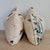 Decors Barbares Papillons Tchekhonine pillows feature fun butterfly print on geometric background with a bold floral...
