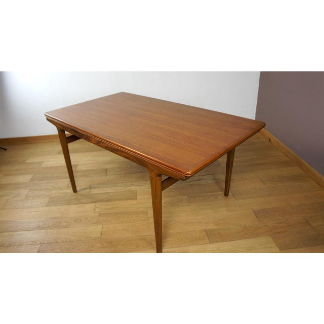 1960s Danish Teak Dining Table by Johannes Andersen for Uldum Mobelfabrik, 1960 For Sale - Image 5 of 17