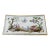Antique Painted 1800's French Samson & Co. Porcelain Jewelry Tray Vanity Dish For Sale