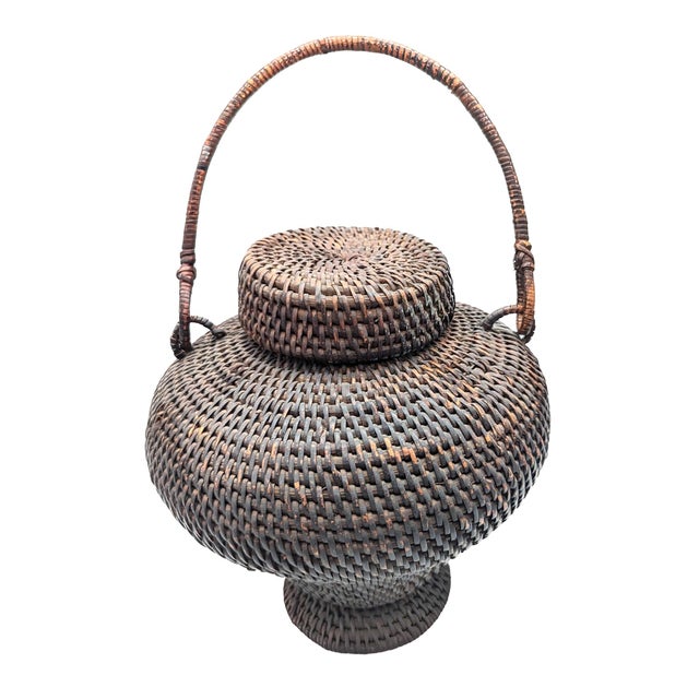 Vintage Philippine Rice Baskets, Set of 3 For Sale In Miami - Image 6 of 11