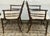 Traditional Pair of Regency Style Faux-Bamboo Faux-Painted Caned Seat Arm Chairs by Baker Furniture. For Sale - Image 3 of 12