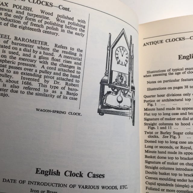 Watch & Clock Encyclopedia De Carle 1965 Chairish