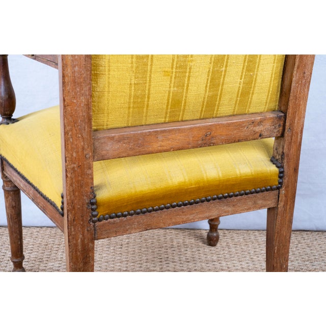 Set of 4 Antique French Armchairs For Sale - Image 10 of 11