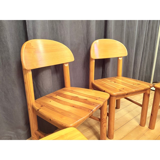 Light Yellow Chairs by Rainer Daumiller for Hirtshals Savvaerk, Denmark, 1970s, Set of 6 For Sale - Image 8 of 18