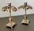 Circa 1970 Mottahedeh Brass Pear Tree Candlestick Holders - A Pair For Sale - Image 15 of 18