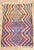 Vintage Azilal Boucherouite Moroccan Rug, 04'11 X 06'08 For Sale - Image 10 of 10