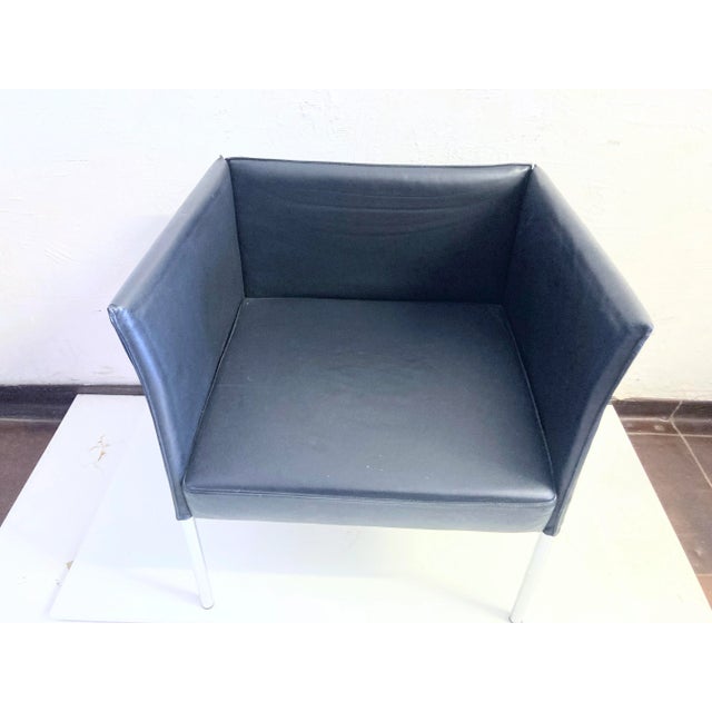 Leather Armchairs by KFF, 1990s, Set of 2 For Sale - Image 9 of 12