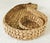 Large Figural Whale Natural Banana Leaf Rattan Chip & Dip Serving Tray For Sale - Image 4 of 7