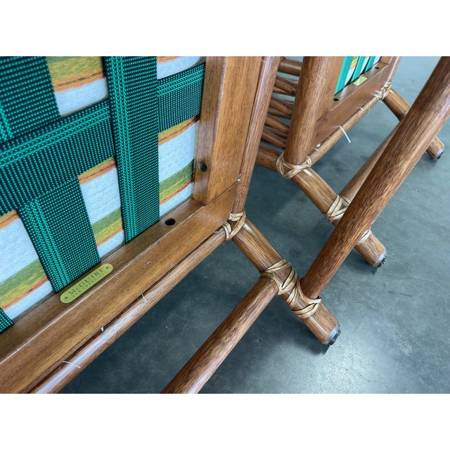 Vintage McGuire San Francisco Rattan Lounge Chairs, a Pair For Sale - Image 12 of 12