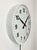 Industrial Vintage White Electric Station Wall Clock from Nedklok, 1970s For Sale - Image 3 of 18