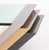 Metal Modern Cantilevered Glass Top Coffee Table For Sale - Image 7 of 9