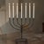 Mid-Century French Brutalist Hand-Forged Iron Seven-Light Candelabrum For Sale - Image 16 of 16