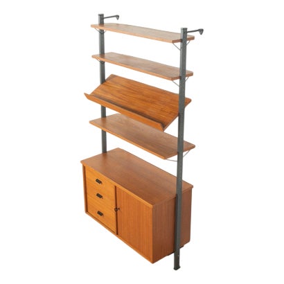 Wall Shelf by Olof Pira for Planmöbel, 1960s For Sale