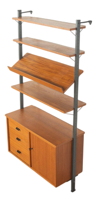 Wall Shelf by Olof Pira for Planmöbel, 1960s