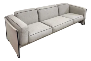 Three-Seater Sofa No. 405 Duc by Mario Bellini for Cassina, 1970s
