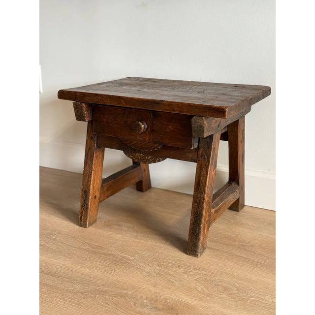 Antique French End Table For Sale - Image 4 of 9