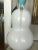 Art Nouveau John Richard Ceramic Gourd Lamp With Aqua Drip on Lucite Base For Sale - Image 3 of 10