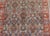Antique Persian Bidjar Gallery Rug With Blue-Grey Field and Red Herati Design For Sale - Image 9 of 16