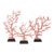Currey & Company Red Coral Branches, Large - Set of 3 For Sale
