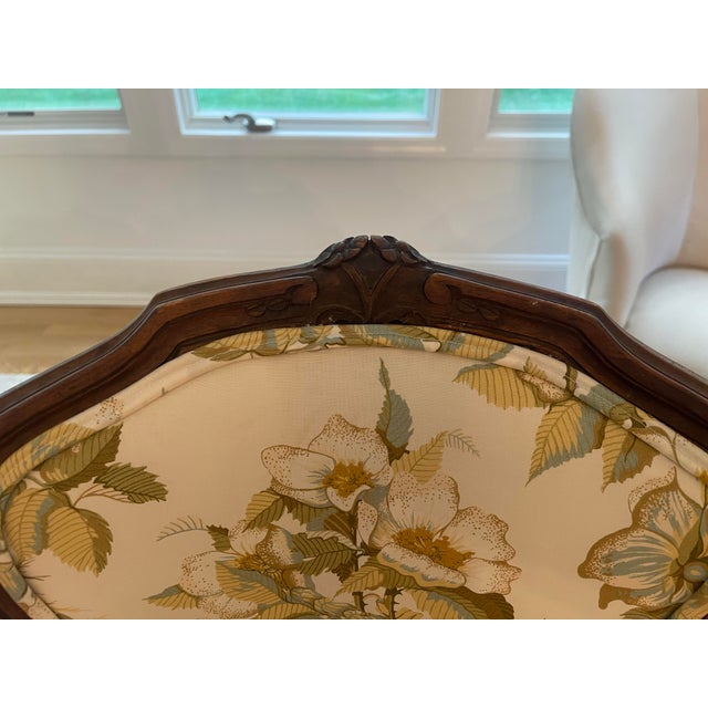 Antique French Country Walnut Dining Chairs Set of 6 For Sale - Image 9 of 12
