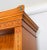 Vintage English Sheraton Revival Satin Wood Open Bookcase For Sale - Image 5 of 18