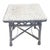 Vintage Palecek White Wicker & Rattan Boho Coastal Occasional Side Table For Sale - Image 9 of 11