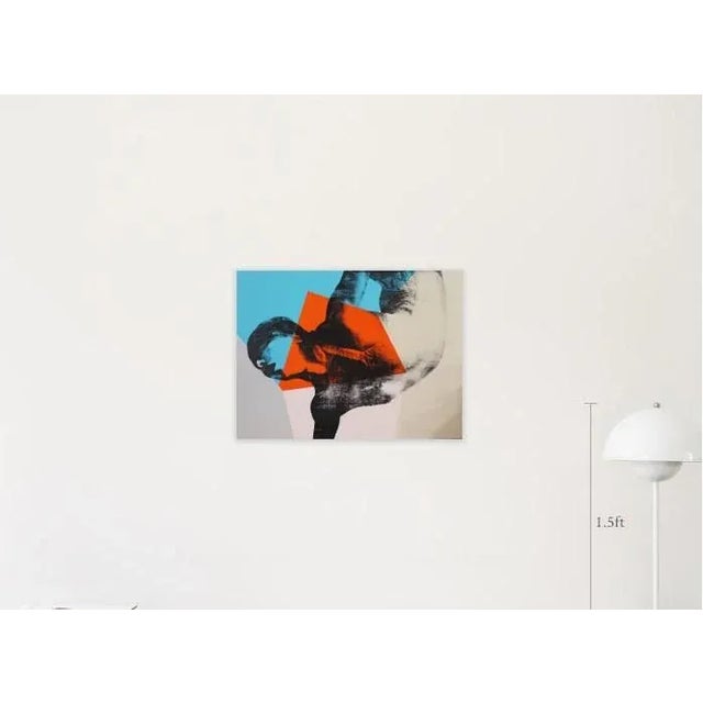 Acrylic on 1/2 inch plywood. 24x32 inches. Concept of control, focus, structure, inevitability, freedom, power, courage...