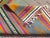 70s Multicolor Striped Design Turkish Runner Kilim Rug For Sale - Image 4 of 11