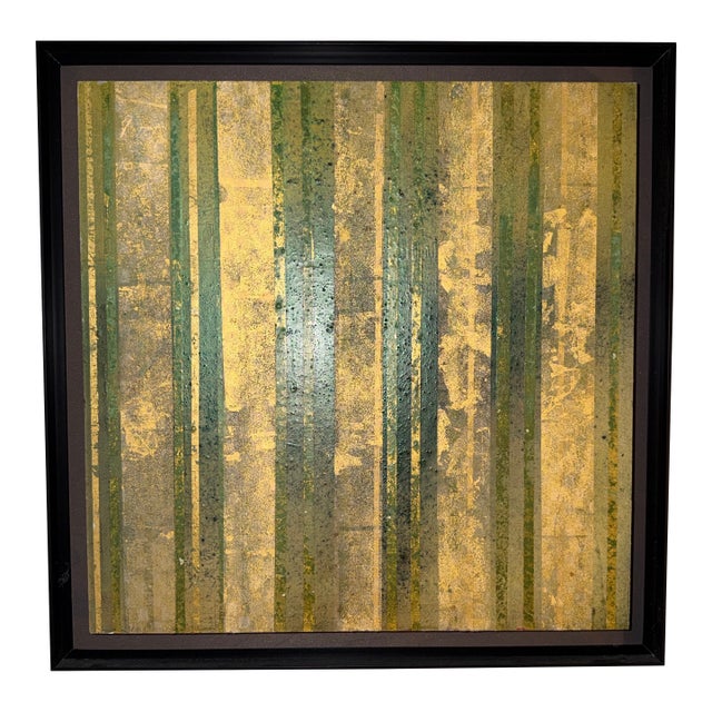 Original Abstract Mixed Media Painting by Charles Schweigert For Sale