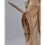 105" Tall Hand Carved Figural Wood Spirit Animals Tree Trunk Totem Sculpture For Sale - Image 6 of 18