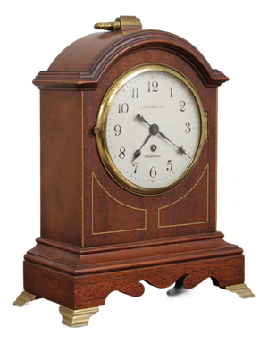 Je Caldwell Chelsea Mahogany Mantle Clock