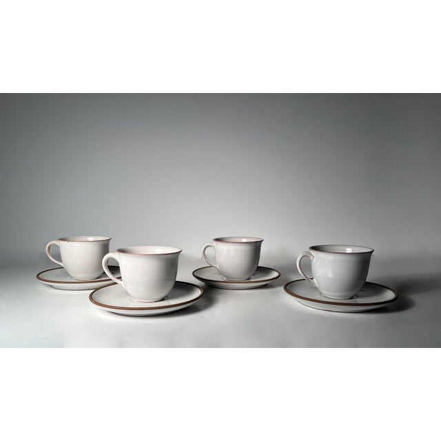 Ceramic Mid 20th Century Collection of German Bauhaus Pottery by KMK / manner of Otto Lindig - 21 Piece For Sale - Image 7 of 8