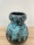 Blue and Black Ceramic Vase in Chamotte Clay from Accolay, 1960s For Sale - Image 4 of 11