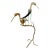 Italian Perched Birds Sculpture With Natural Horns & Dore Bronze, Hauy Pouigo 34" For Sale